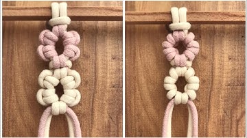 2 stunning Macramé Knots You NEED to Learn!Handmade Art Tutorial (part 45)