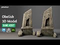 Environment modeling in maya zbrush  substance painter  game asset modeling tutorial  pt5