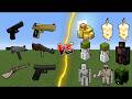 TaCZ STRONGEST GUN vs UNSTOPPABLE GOLEM ARMY?! Can ANY Weapon Defeat Them in Minecraft?