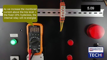 LMCCR-10A AC/DC Current Monitoring Relay - Undercurrent Function Demonstration