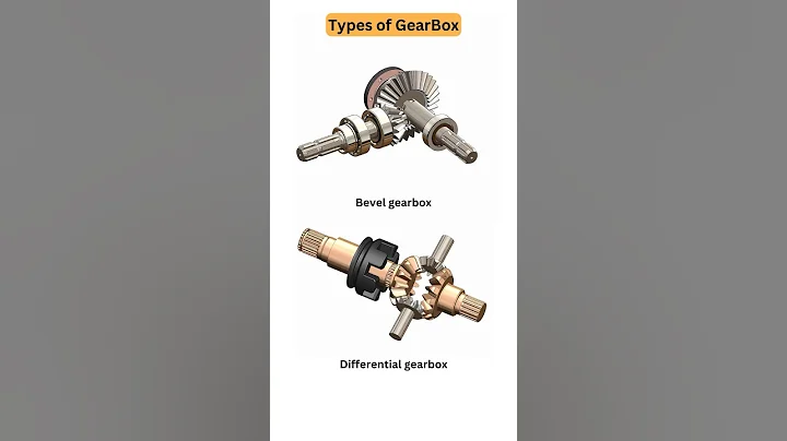 Two Different Gearbox Design📌 1) Bevel Gearbox 2) Differential Gearbox #mechanicaldesign #3dcad #3d