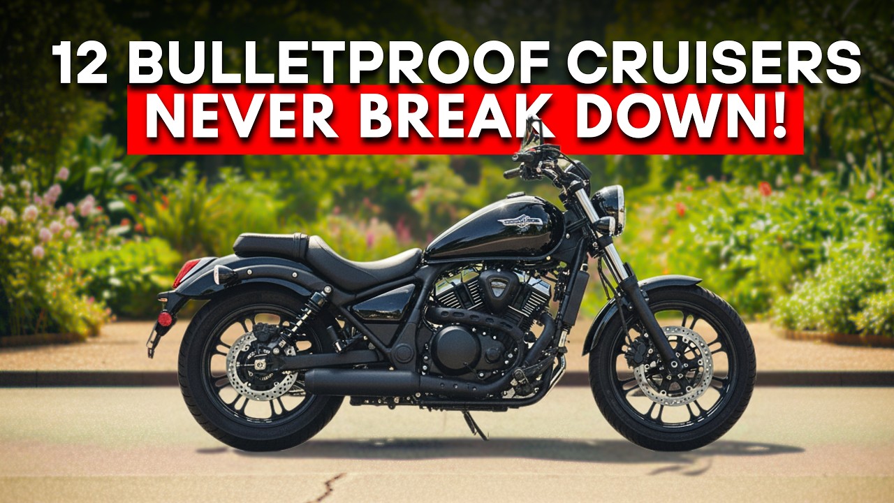 Buy These 12 Bulletproof Cruiser Motorcycles & Never Worry About REPAIRS Again