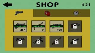 stickman and gun 3:zombie shooter gameplay on android offline screenshot 4