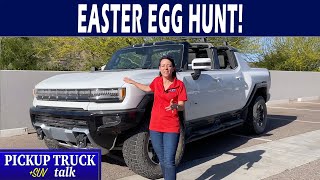 Eggcellent Easter Eggs! 2022 GMC Hummer EV