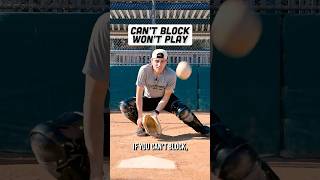 Best Blocking Drills For Catchers 🙌🏼 (CCC2) #baseball #softball #catcherdrills #catchingdrills