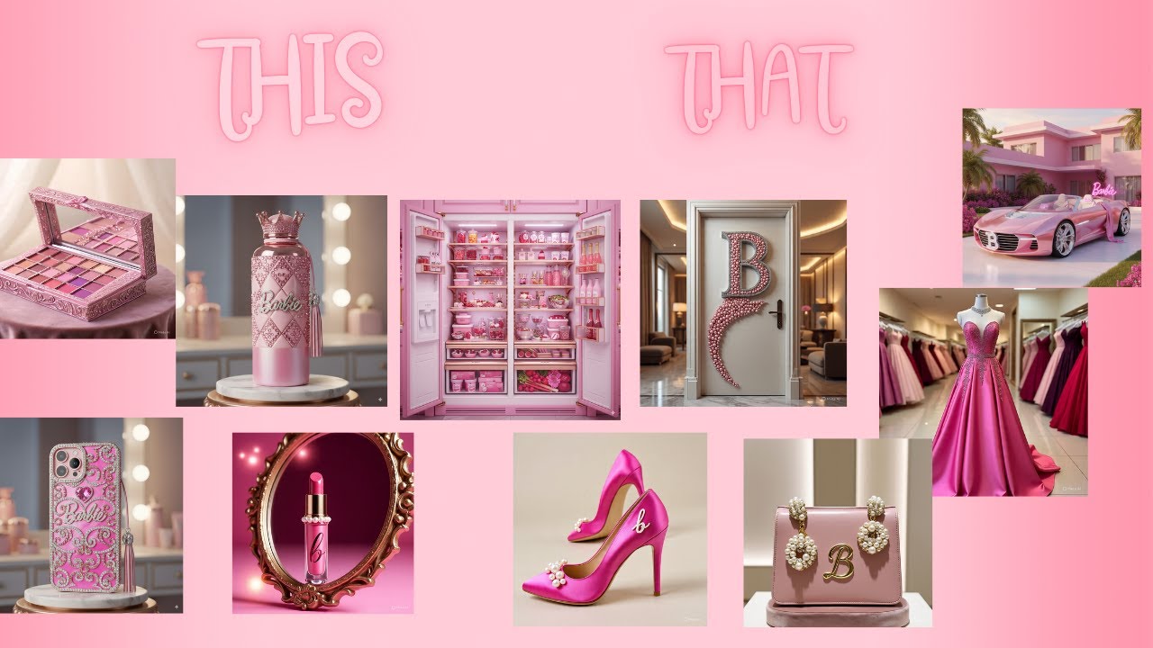 This or That Barbie Challenge 💖👠 Dream House, Outfits, Shoes & More!