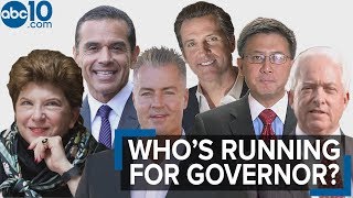 Who are the candidates running for Governor of California?
