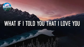 Ali Gatie - What If I Told You That I Love You (Lyrics)