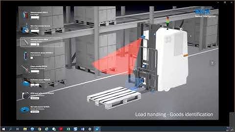 Sensor Demo of Load Handling and Goods Identification