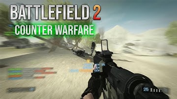 BATTLEFIELD 2 MOD Counter Warfare Full Gameplay