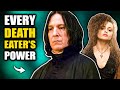 Every Death Eater in Harry Potter Ranked by POWER (All 30)