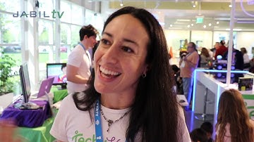 Sharon Marzouk, Techy Kids at the Robot Block Party hosted by Jabil at Blue Sky