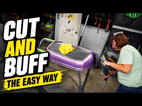 EASY WAY to sand and polish paint. For dummies!