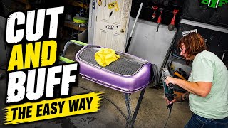 EASY WAY to sand and polish paint. For dummies!