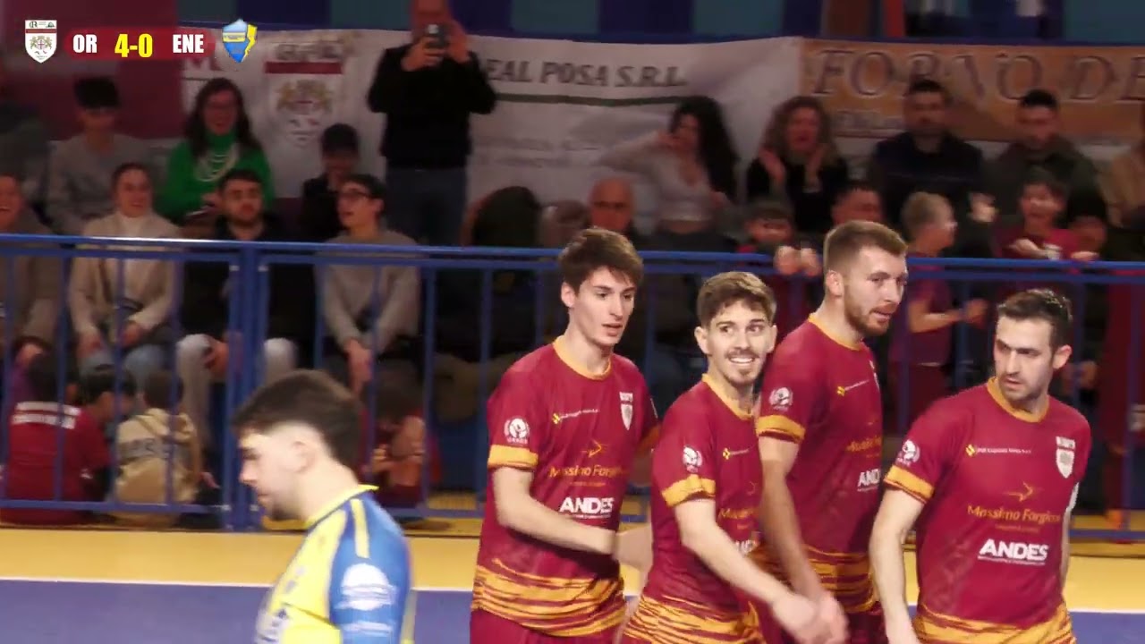 Highlights OR Reggio Emilia - Energy Saving Futsal: 5-2  -  15^ giornata - 8 febbraio 2025