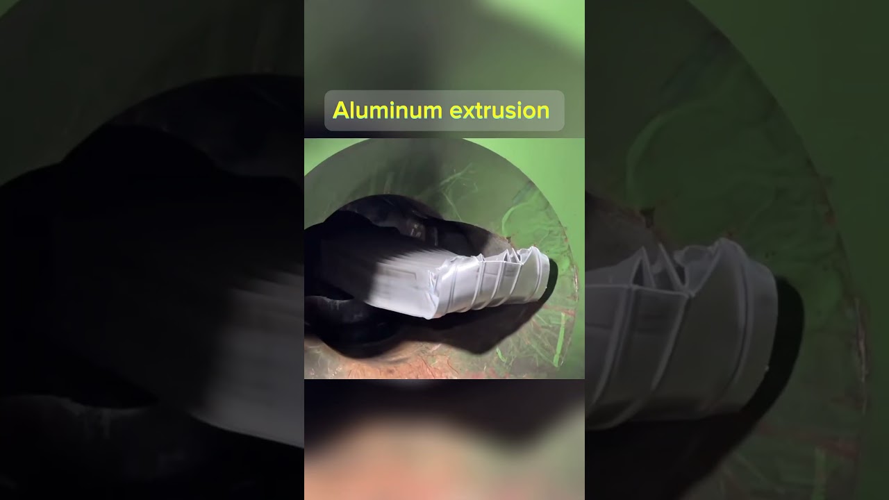 Aluminum extrusion is like this.