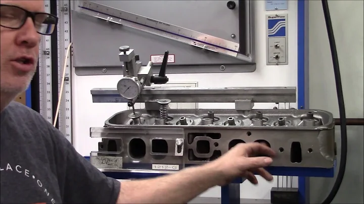 GM 781 Cylinder Head Flow Bench Testing 620HP Street/Strip 454 Big Block Chevy
