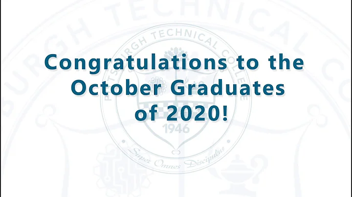 Virtual Commencement - October 2020
