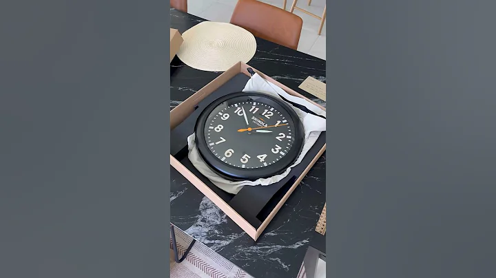 Unboxing a Shinola Wall Clock - Homeowners Club