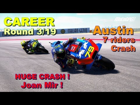 MotoGP 19 | #AmericasGP  | Huge CRASH !