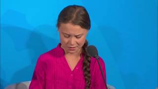 Discurso na íntegra de Greta Thunberg nas Nações Unidas