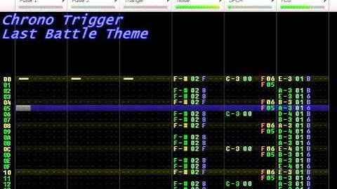 Chrono Trigger - Last Battle (FDS, Famitracker)