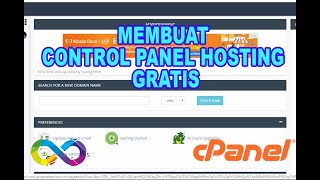 Tutorial Membuat Control Panel Hosting cPanel Dengan Infinity Free Untuk Pemula