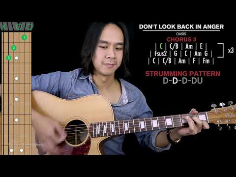 Don't Look Back In Anger Guitar Cover Oasis |Tabs Solo|