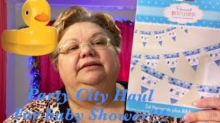Party City Haul for Baby Shower