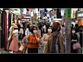 【4K】Tokyo's Shibuya Is Packed After Lifting State of Emergency