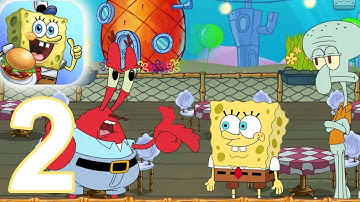 SpongeBob: Krusty Cook-Off - Gameplay Video Part 2 (iOS Android)