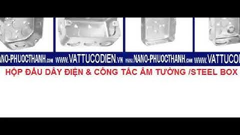 Hộp công tắc đơn âm tường ( Rectangula box ) Ms Kiều 0937390567 Nano Phước Thành