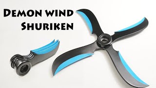 Design and 3D Printing a Spiral Demon wind Shuriken