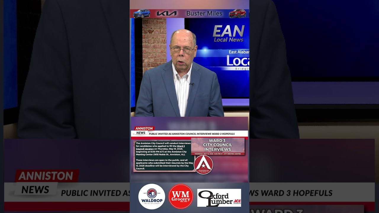 Public is invited as City Council interviews Ward 3 Hopefuls.