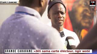 CARAVANE | JËLI SAMA CARTE, NGIR WOTÉ - Étape1 : Guédiawaye et Pikine.