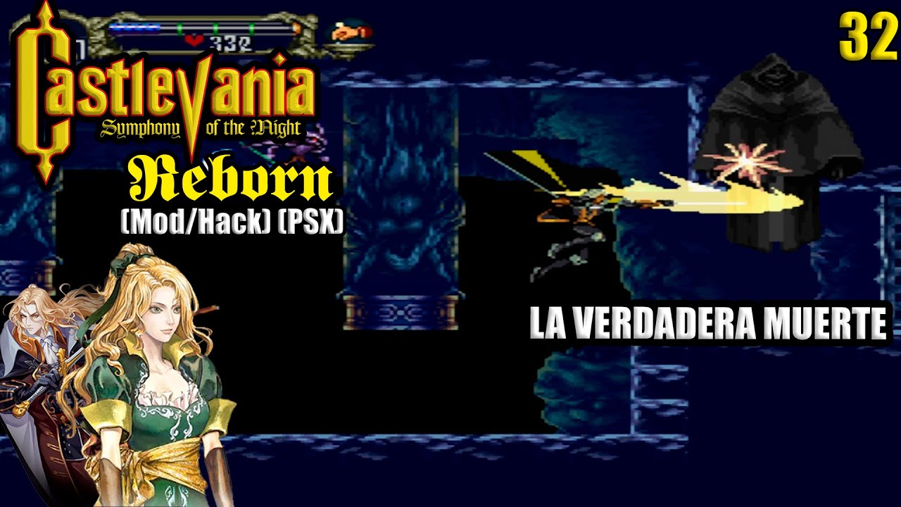 Castlevania Symphony of The Night Reborn Ep.32 ZBLADE VS DEATH