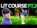 GM Golf | Hitting It Pure At Full 18 Hole Lit Course! | Holes 7-12