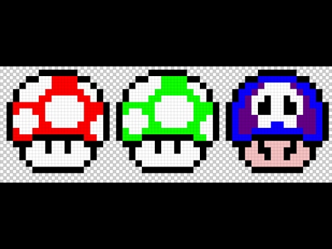 Featured image of post The Best 28 Hongo Dibujos Pixelados De Mario Bros