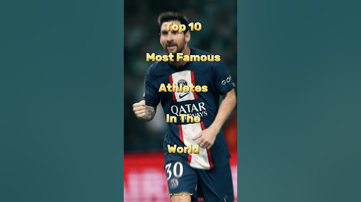 Top 10 most famous athletes in the world #athelete #famouspeople #top10 #short