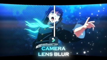 Camera Lens Blur Transition || Filmora Tutorial