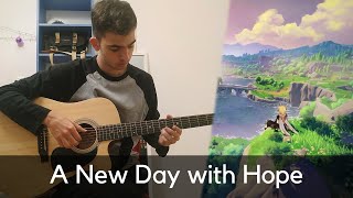 A New Day with Hope Genshin Impact OST Fingerstyle Guitar Cover