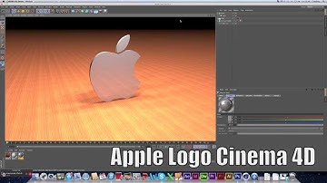 Apple Logo Cinema 4D SpeedArt