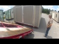 shed moving trailer  " moving a 12x24 at handihouse of oak grove. lexington sc"