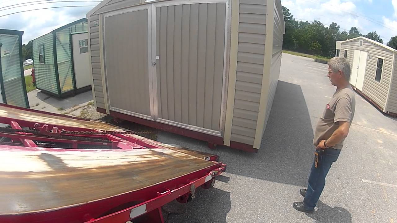 shed moving trailer 