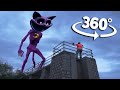 360 giant catnap in the city vr poppy playtime 3   funny animation