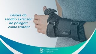 Lesão no tendão do pulso como curar uma