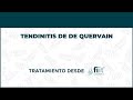 Tendinitis de De Quervain. Tratamiento de Fisioterapia - FisioClinics Logroño