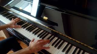 The Peacocks, piano solo, slow ballad, advanced level