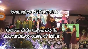 Cavite state University Bachelor of Science in accountancy class of 2019 graduation memories