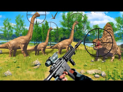Dino Hunter Games 2021 - FPS Dinosaur Hunt: Shooting Game Android Gameplay #2